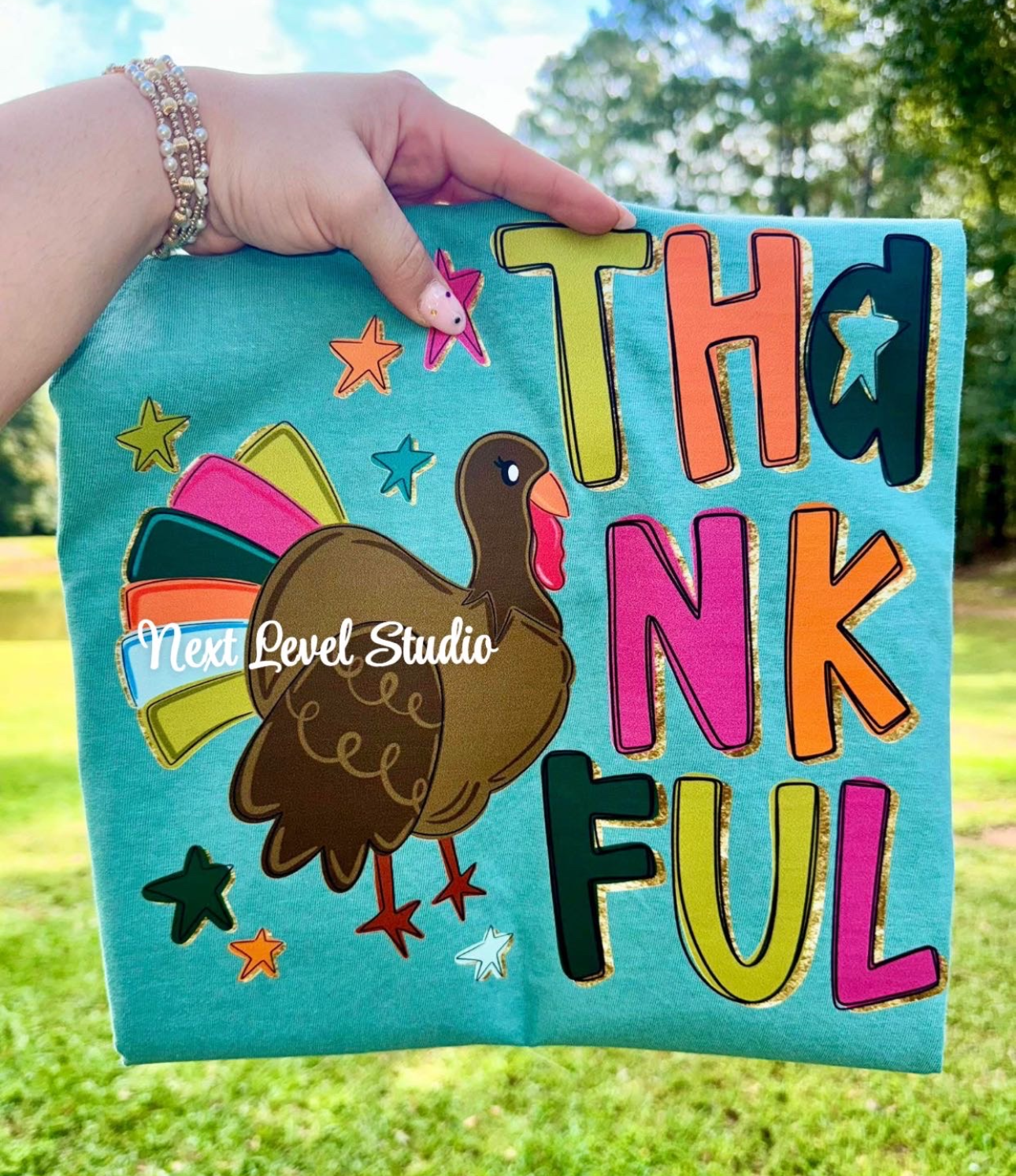 Adult Thankful Tshirt